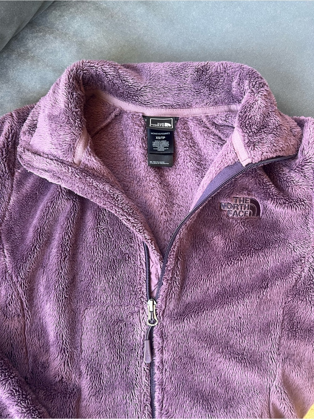 The North Face Women's Lavender Teddy Fleece Jacket